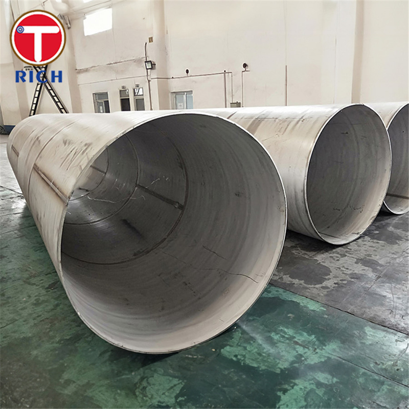 ASTM A409 TP201 Сварные трубы из аустенитной нержавеющей стали большого диаметра для коррозионного или высокотемпературного обслуживания