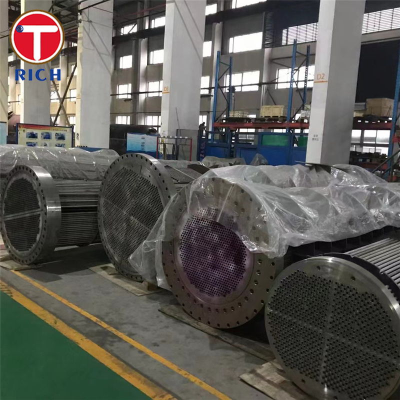 ASTM A688 304 Сварная аустенитная труба из нержавеющей стали для теплообменника водонагревателя