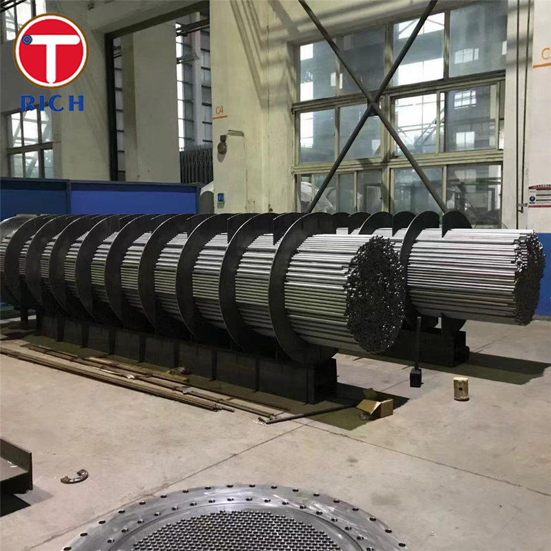ASTM A688 304 Сварная аустенитная труба из нержавеющей стали для теплообменника водонагревателя