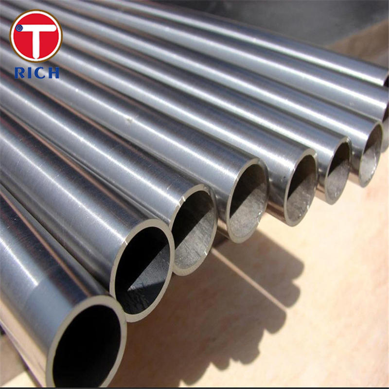 ASTM B338 Gr.1 Трубы для теплообменников Бесшовные трубы из титанового сплава для конденсаторов и теплообменников