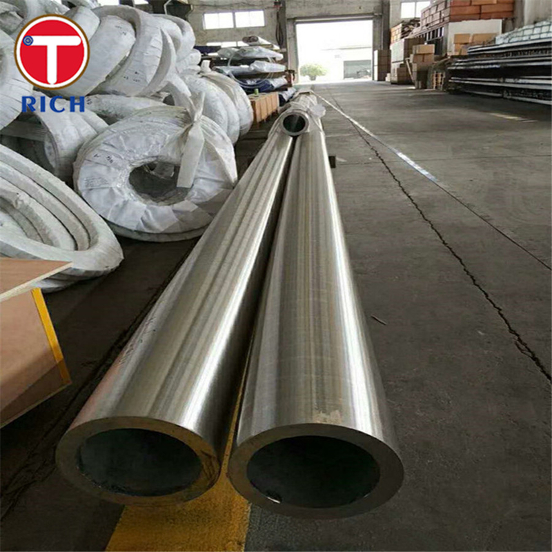 ASTM B407 Inconel 800H Никель Железохромная Сплав Хромированная Бесшовная Стальная Труба Для Теплообменников