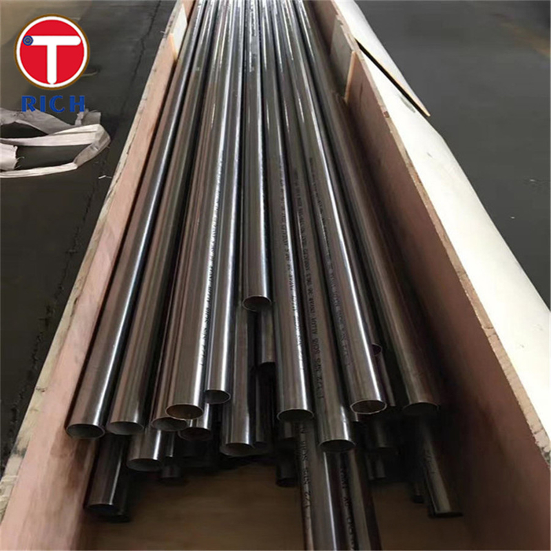 ASTM B407 Inconel 800H Никель Железохромная Сплав Хромированная Бесшовная Стальная Труба Для Теплообменников