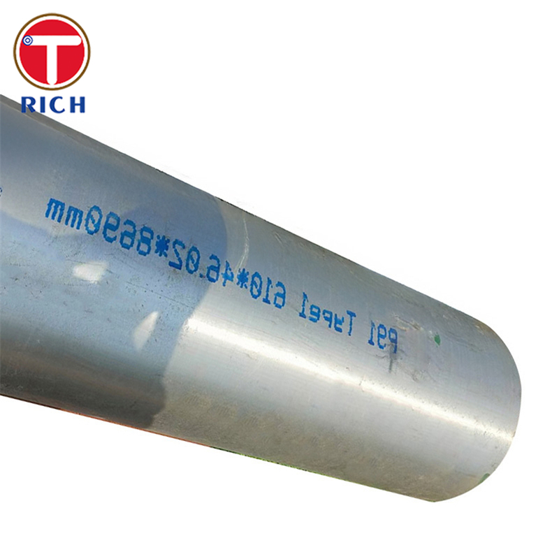 P91 Chrome Moly Pipe Cold Drawn Alloy Steel Seamless Pipe For High Temperature Service (Хромообразная прочная труба из сплава стали без швов для работы при высоких температурах)
