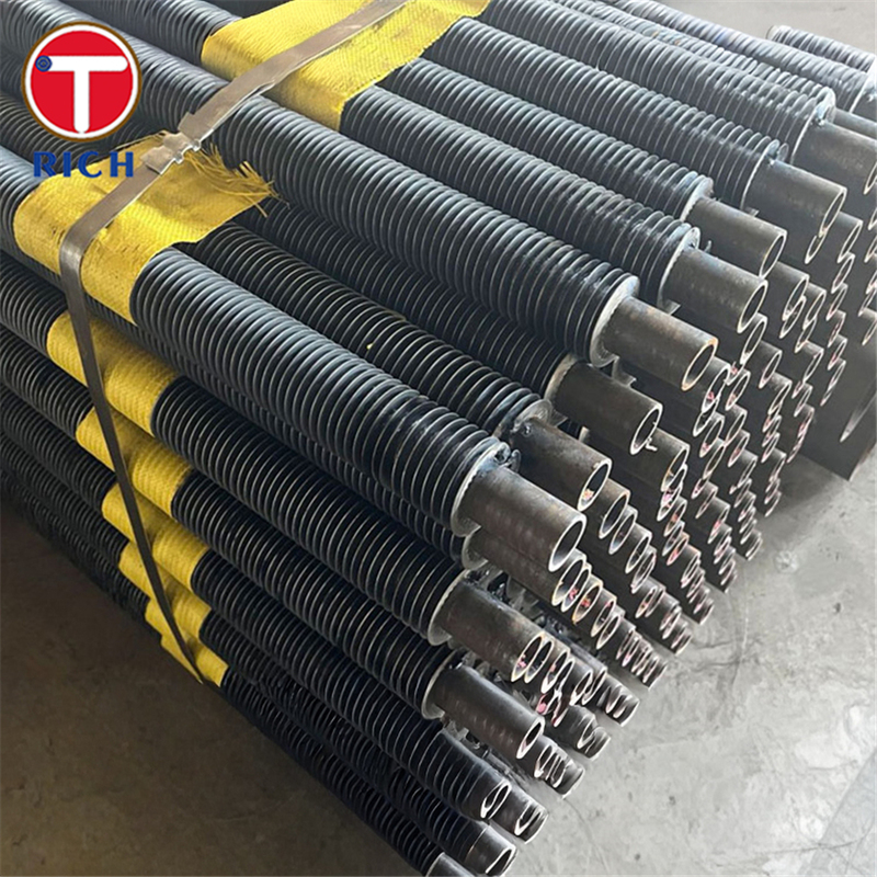 Continuously Welded Helical Finned Tube with 30-325 mm Outer Diameter and 6M or Custom Length for Boiler Economizers