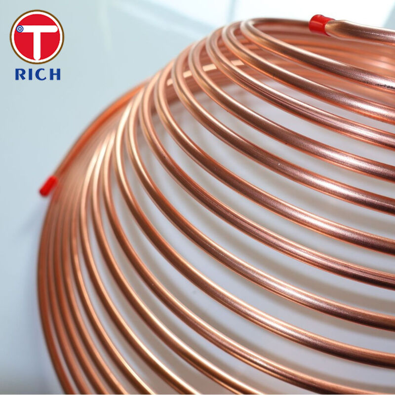 Банди-труба с двойной стеной низкоуглеродистая стальная труба медь покрытая для автомобильного использования