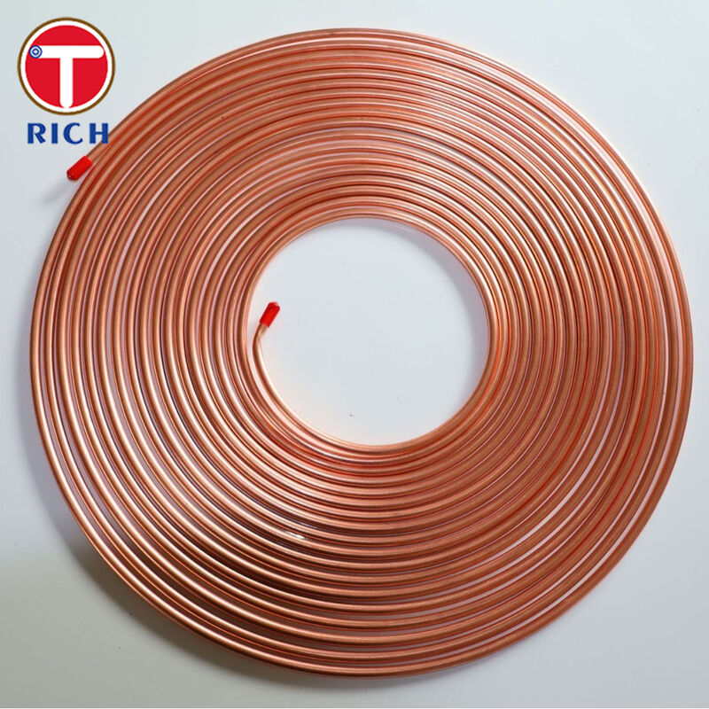 Банди-труба с двойной стеной низкоуглеродистая стальная труба медь покрытая для автомобильного использования