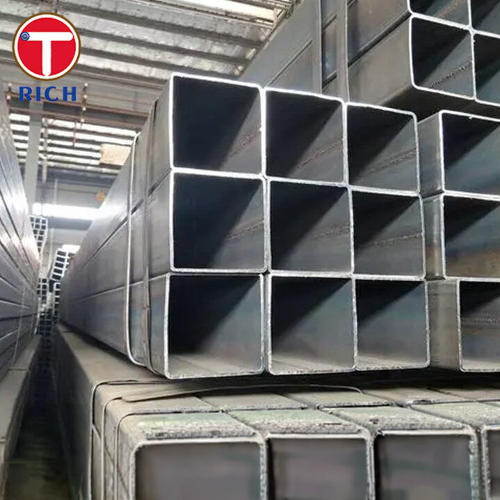 ASTM A500, класс C, холоднодеформированная сварная конструкционная квадратная труба из углеродистой стали с пределом текучести 50 тысяч фунтов на квадратный дюйм