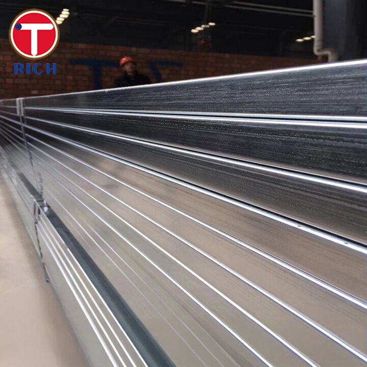 ASTM A500, класс C, холоднодеформированная сварная конструкционная квадратная труба из углеродистой стали с пределом текучести 50 тысяч фунтов на квадратный дюйм