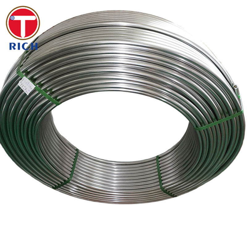 SAE J526 Низкоуглеродистая сталь Оцинкованная прецизионная стальная трубка Трубка Банди для тормозных систем