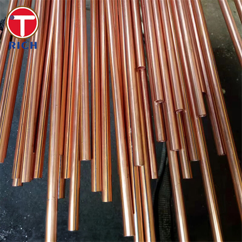 SAE J527 Медно-планированная тубина с наружным диаметром 4,76-12,7 мм для применения на тормозных линиях