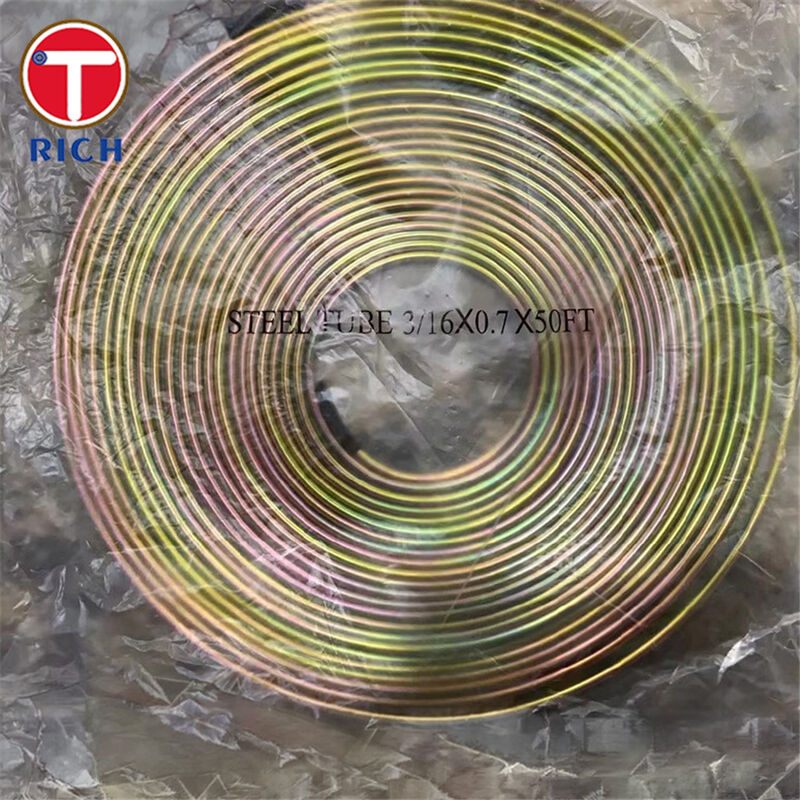 SAE J527 Медно-планированная тубина с наружным диаметром 4,76-12,7 мм для применения на тормозных линиях