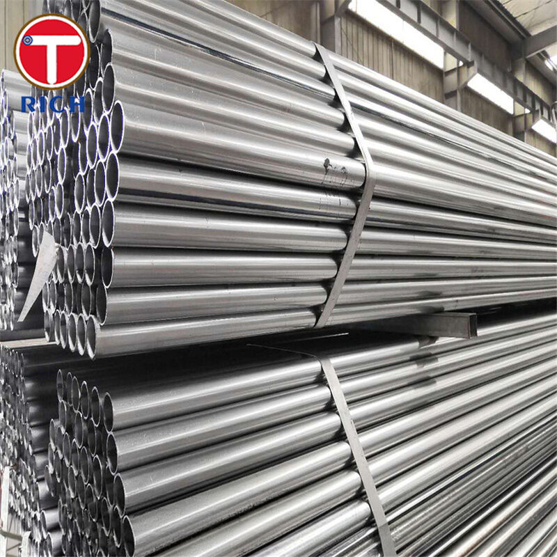 ACMS ASTM A787 Алюминированная стальная труба с алюминиево-кремниевым покрытием для выхлопных систем с использованием техники ERW