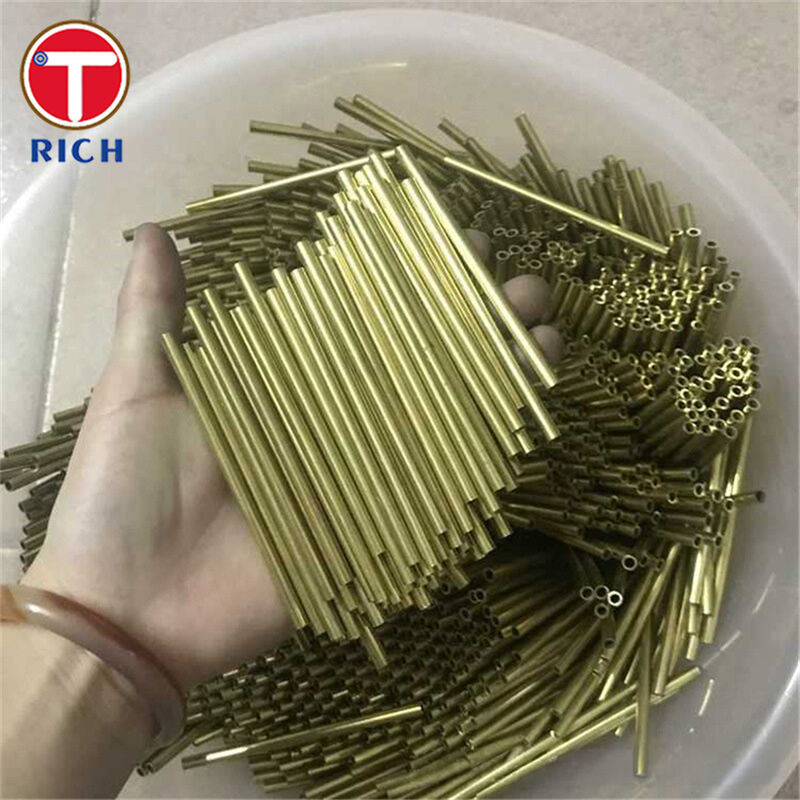 BFe10-1-1 Бесшовная медно-никелевая конденсационная трубка с коррозионной стойкостью и долговечностью морской воды для эффективной теплопередачи