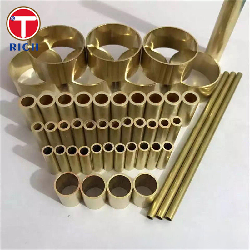 BFe10-1-1 Бесшовная медно-никелевая конденсационная трубка с коррозионной стойкостью и долговечностью морской воды для эффективной теплопередачи