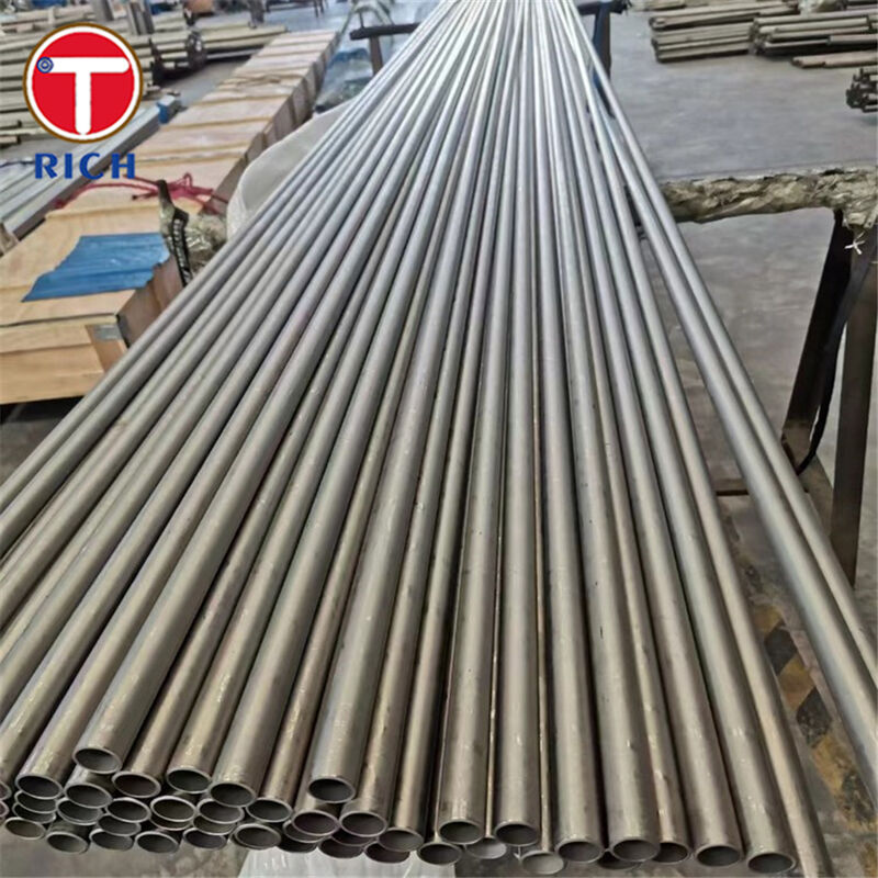 Холоднокатаная бесшовная труба для теплообменника из титана ASTM B862 класса 2, коррозионностойкая, UNS R50400