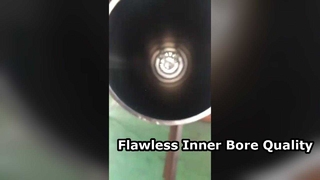 Проверка качества внутреннего отверстия трубы из нержавеющей стали